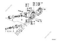 Hinterachsgetriebe Kegelrad Einbaut. für BMW Motorrad R 100 RS ab 1978